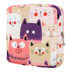 Desing Wish Sanitary Pad Storage Bag Portable Period Bag for Teen Pads/Sanitary Napkins/Small Tampons, Sanitary Napkin Storage B