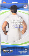 Sport Aid Back Support Duo-Adjustable White XL 1 Each (Pack of 2)