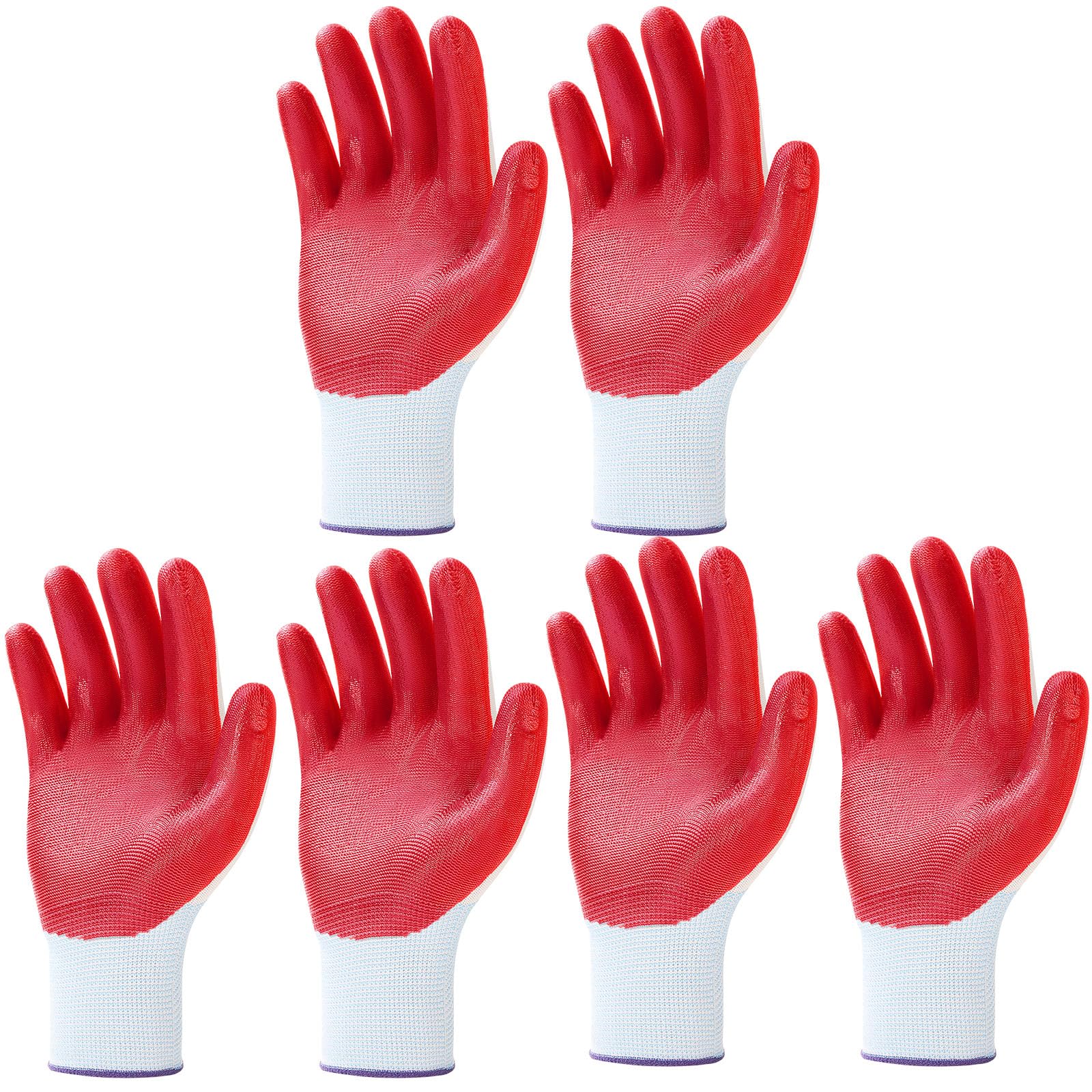 Sureio 3 Pairs Donning Gloves for Compression Stockings Gloves for Donning Gripping Compression Wear (Pink)