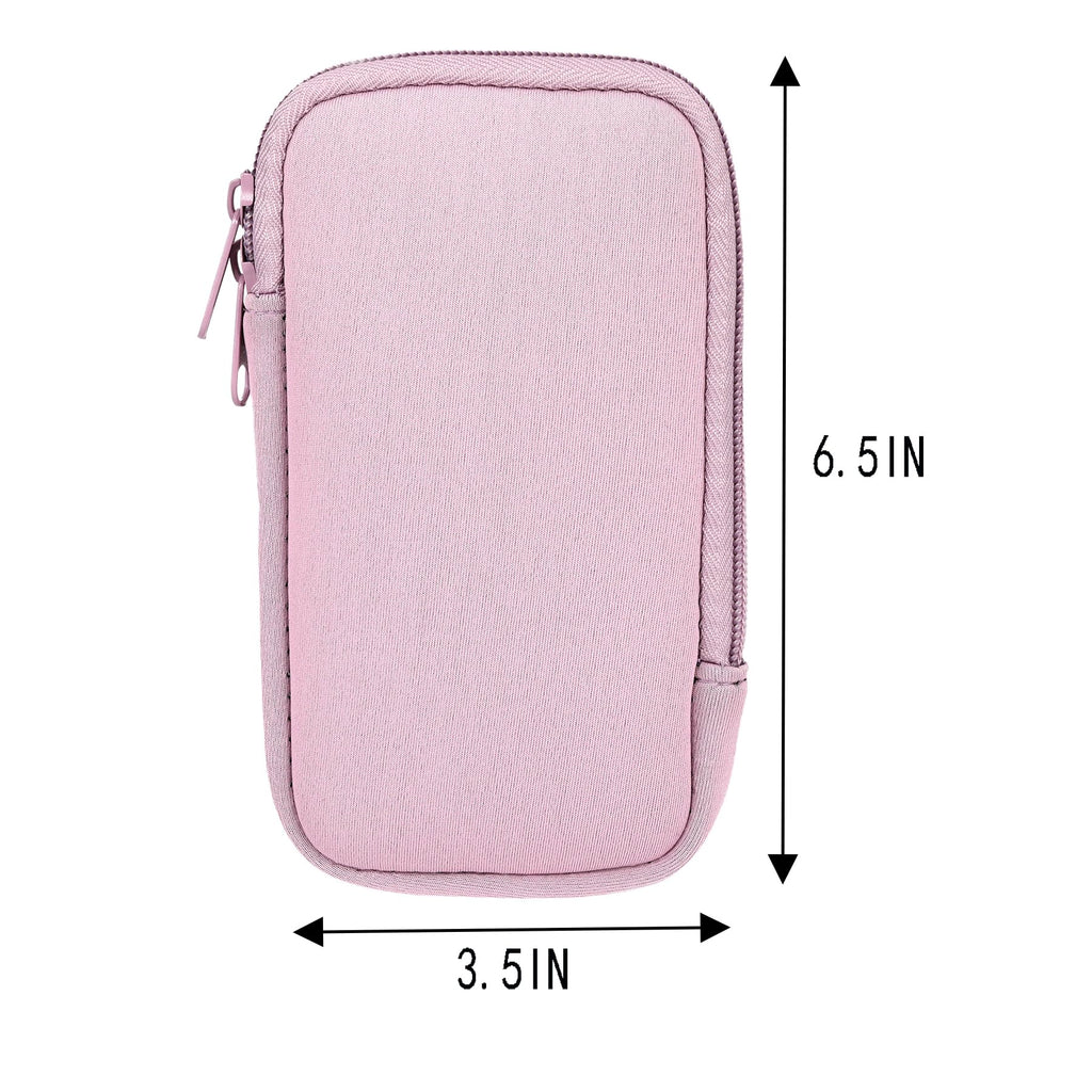Koikyu Tampon Storage Bag, Neoprene Tampon Organizer Case with Zipper Small Pouch for Feminine Products Portable Period Bags for