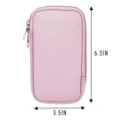 Koikyu Tampon Storage Bag, Neoprene Tampon Organizer Case with Zipper Small Pouch for Feminine Products Portable Period Bags for