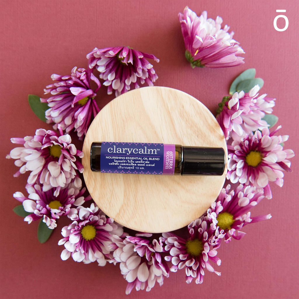 doTERRA Clary Calm Essential Oil Blend for Women - 10 ml (2 Pack)