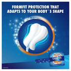 Tampax Pearl Tampons Super Plus Absorbency with LeakGuard Braid, Unscented, 18 Count