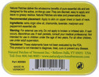 Natural Patches of Vermont Headache & Migraine Comfort Formula Essential Oil Body Patches, Chamomile, 10-Count Tin