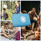 276PCS Small Travel First Aid Kit Supplies for Business, First Aid Kits Backpacking Essentials Items Trauma First Aid Survival K