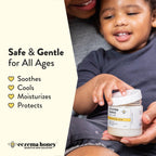 ECZEMA HONEY Nut-Free Original Skin-Soothing Cream - Honey Lotion For Dry & Sensitive Skin - Natural Eczema Cream for Adults & K