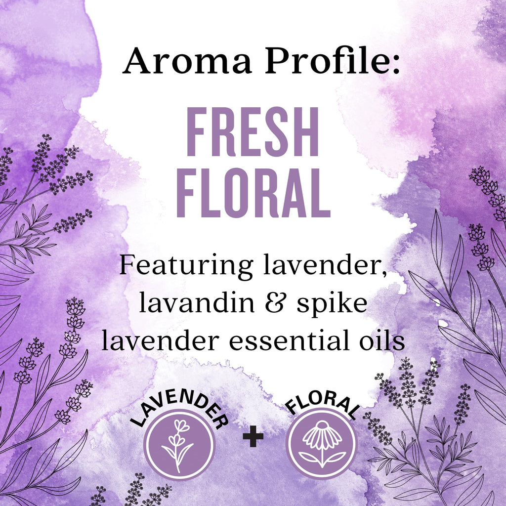 Aura Cacia Fresh Floral Essential Oil Blend, Boxed 0.25 fl. oz. - Light Aroma, No Synthetic Fragrances