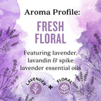 Aura Cacia Fresh Floral Essential Oil Blend, Boxed 0.25 fl. oz. - Light Aroma, No Synthetic Fragrances