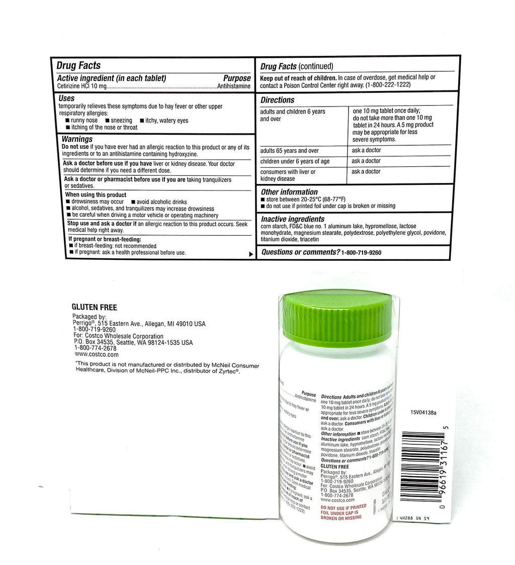 Kirkland Signature Aller-Tec, 365 Tablets