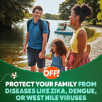 OFF! Deep Woods Insect Repellent Aerosol, Bug Spray with Long Lasting Protection from Mosquitoes, 6 oz