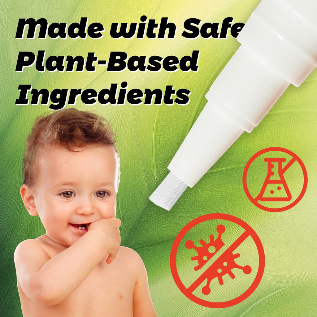 GANWOYS Stop Nail Biting Pen - Bitter Nail Biting Treatment for Kids & Adults,Thumb Sucking Deterrent, Safe Plant-Based Formula,