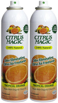 Trewax 612112757 7 Oz Citrus Magic Tropical Org Odor Eliminate Air Freshener