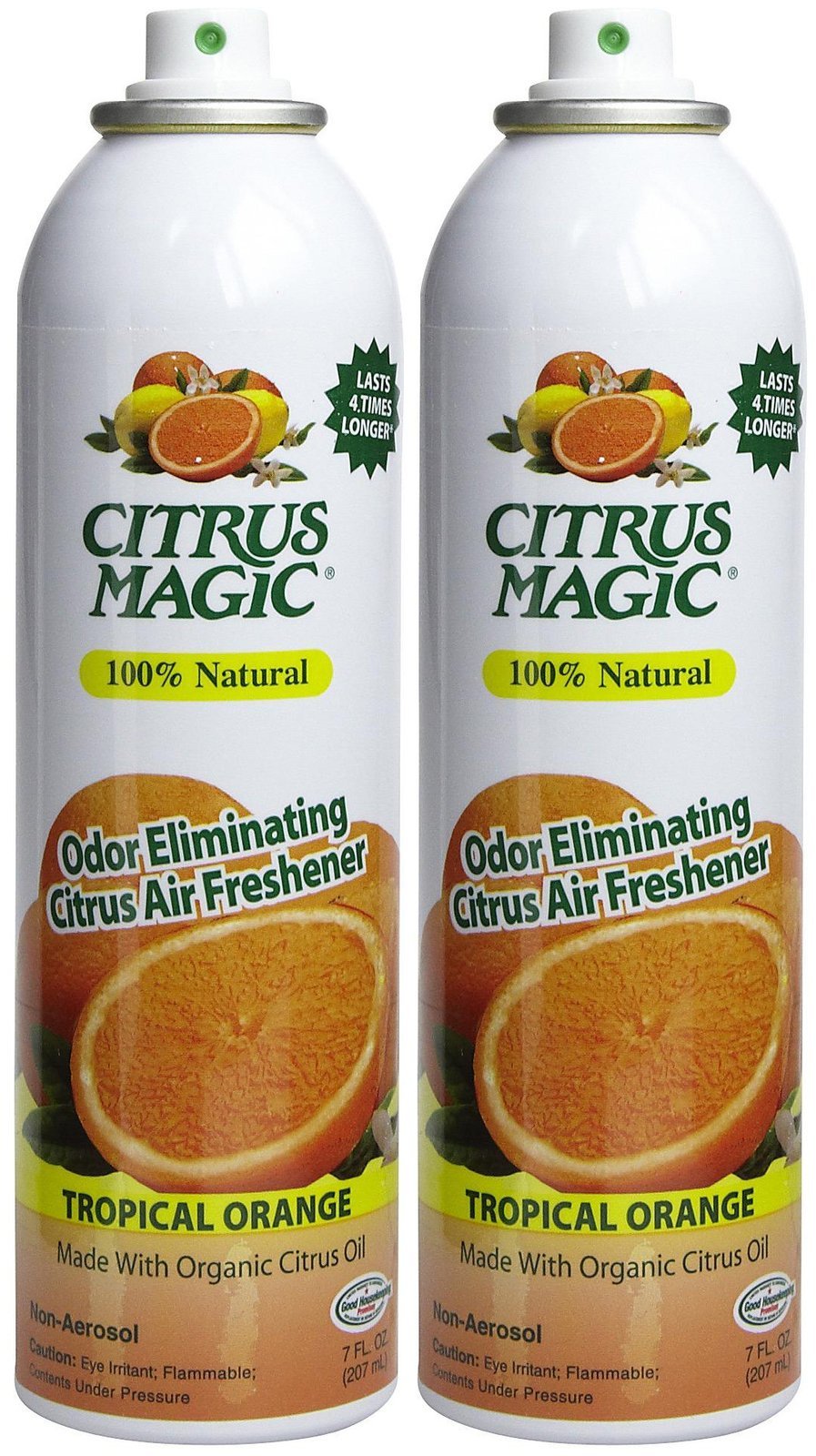 Trewax 612112757 7 Oz Citrus Magic Tropical Org Odor Eliminate Air Freshener