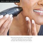 PMD Beauty Personal Microderm Pro - At-Home Microdermabrasion Machine with Kit for Face & Body - Exfoliating Crystals and Vacuum