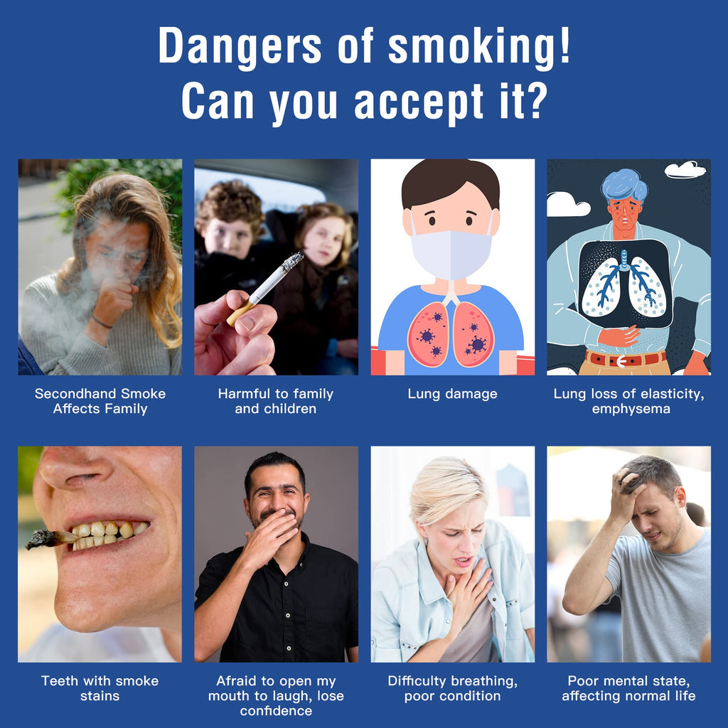 Tuwyfe ?56 Patches? Smoking Aid Stop Smoking Patch, Easy and Effective Anti-Smoking Stickers Step 1 2 and 3 - Best Product to Qu
