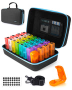 Monthly Pill Organizer 3 Times a Day with Pill Cutter, 30 Days Pill Organizer Monthly, Month Medicine Box Holder Organizer with 