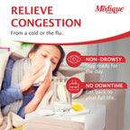 Medi-First 80913 Sinus Decongestant, Nasal Decongestion Pills, 500 Count