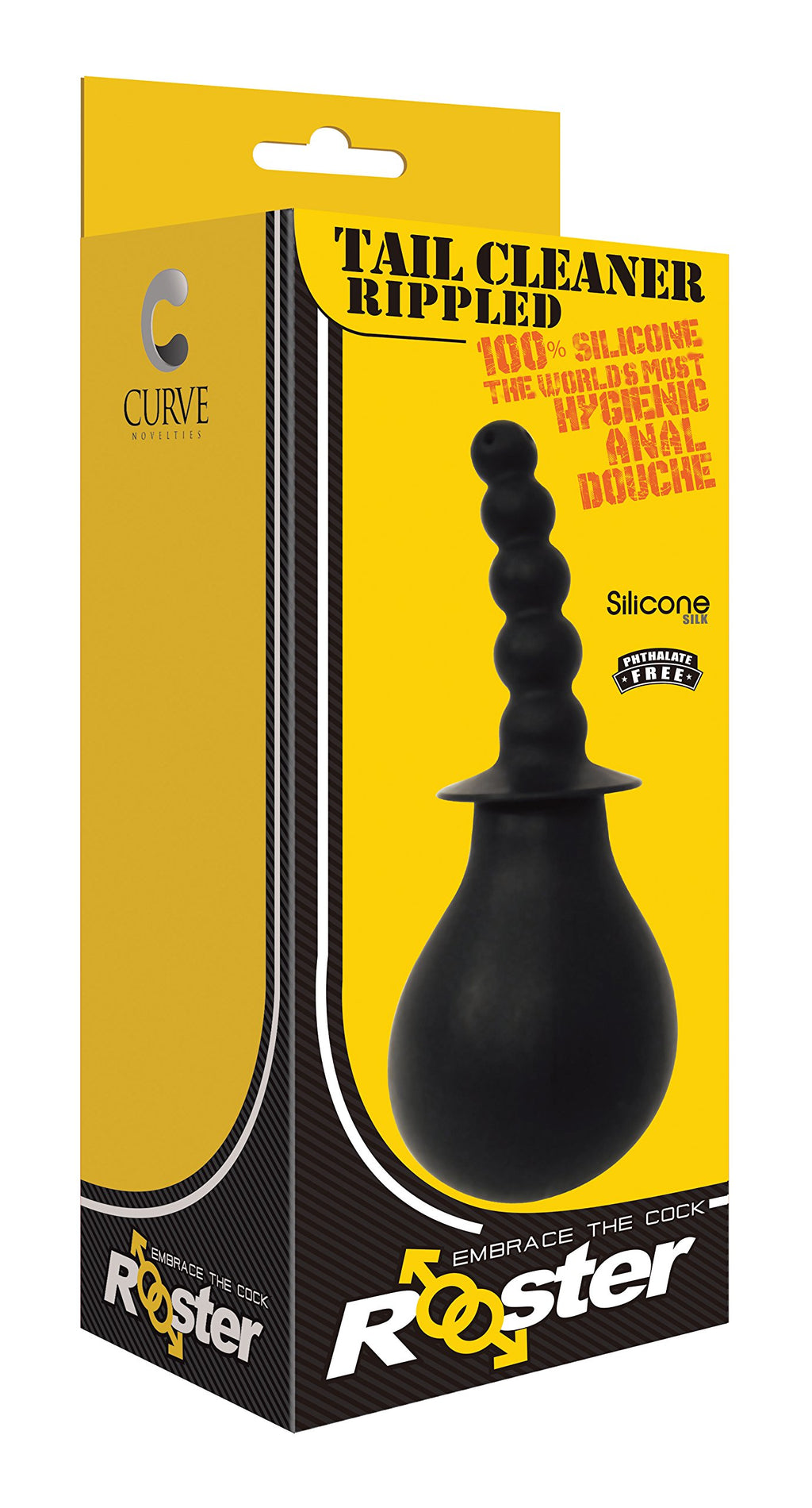 ROOSTER TAIL CLEANER RIPPLED BLACK