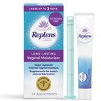 Replens Long-Lasting Vaginal Moisturizer, 14ct with reusable applicator