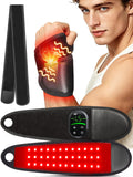Cordless Red Light Therapy for Hand Wrist with Heat & Massage, 660nm& 850nm