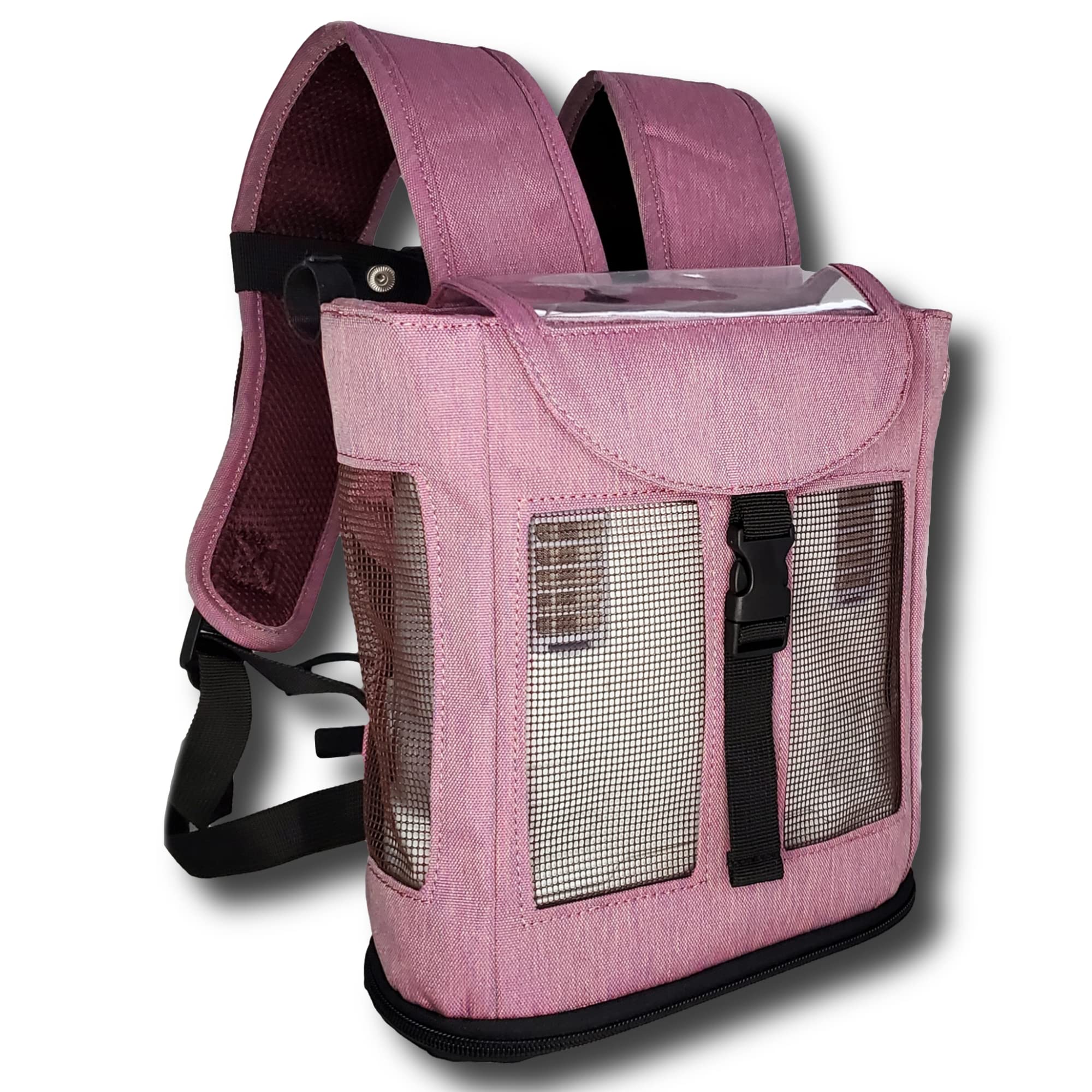 O2TOTES Ultra Lightweight Backpack For Inogen One G3 Unit (Patented Design) (Burgundy) FITS ONLY: INOGEN ONE G3 UNITS: IS-300 OR