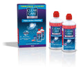 CLEAR CARE Cleaning & Disinfecting Contact Lens Solution, 12 fl oz, Twin Pack, For Soft & RGP Lenses, No Rubbing, Preservative-F