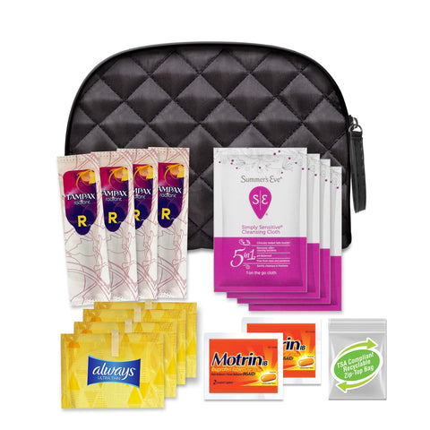 Convenience Kits International Womens On-The-Go    Feminine Care Travel Essentials Featuring: Popular Brands You Know and Trust