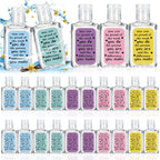 Sacubee 50 Pcs Thank You Gifts for Coworker Mini Hand Sanitize Gel Bulk Scent Hand Sanitizer Travel Size Inspirational Appreciat
