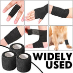 Treela 96 Pack Self Adhesive Bandage Wrap 2 Inch x 5 Yard Self Adherent Cohesive Bandages Elastic Athletic Sports Tape Breathabl