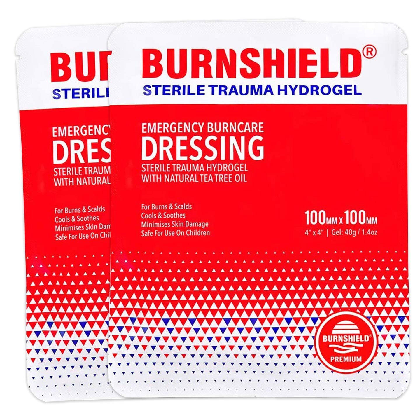 EverOne Burnshield Dressing, 4 x 4, 2 Count