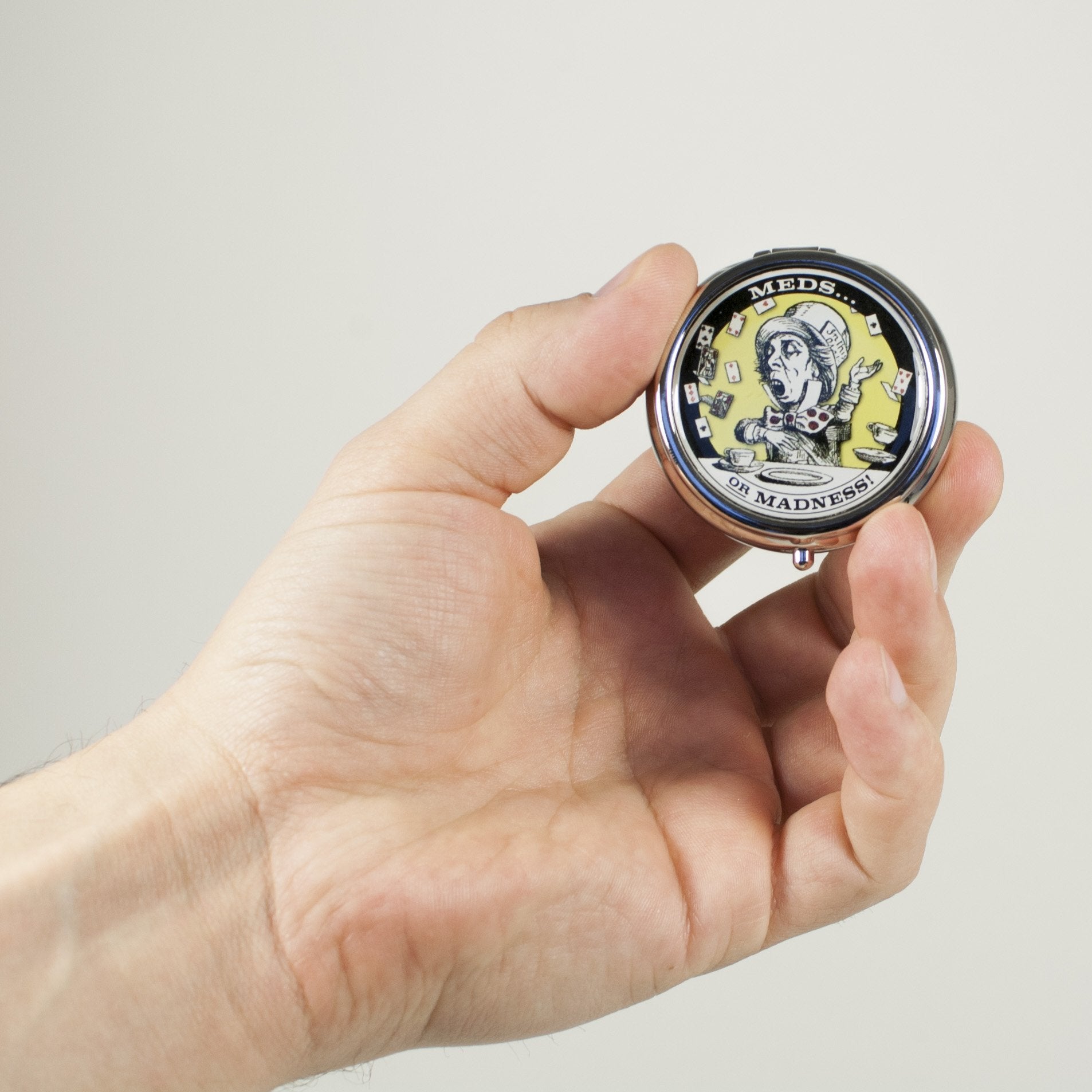 Mad Hatter Pill Box
