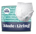 Made For Living, Size XXL (>62), Incontinence Underwear for Women & Men, Ultimate Absorbency Overnight Adult Pull Ups, Disposabl