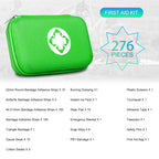 276 Car First Aid Kit for Business, Portable First Aid Kits Travel Szie Emergency Essentials Supplies for Outdoor Activities Ska