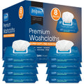 Inspire Adult Wet Wipes, Wash Cloths, Incontinence & Cleansing for Elderly Extra Large, 8x12 (Pack of 8)