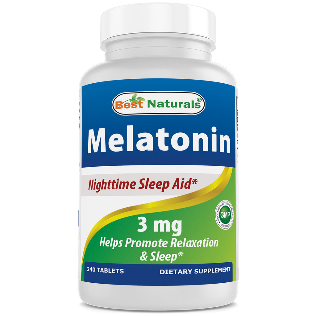 Best Naturals Melatonin 3mg 240 Tablets