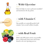 Dr. Doolittles Soft Fruit Pastilles Sugar Variety Pack for Voice and Throat, Blackcurrant, Lemon Lime, and Wild Berries, 2.12 Ou