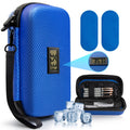 MOSKESON 24h Insulin Cooler Travel Case - TSA Approved Medication Diabetic Cooler for Travel with Thermometer Temperature Displa