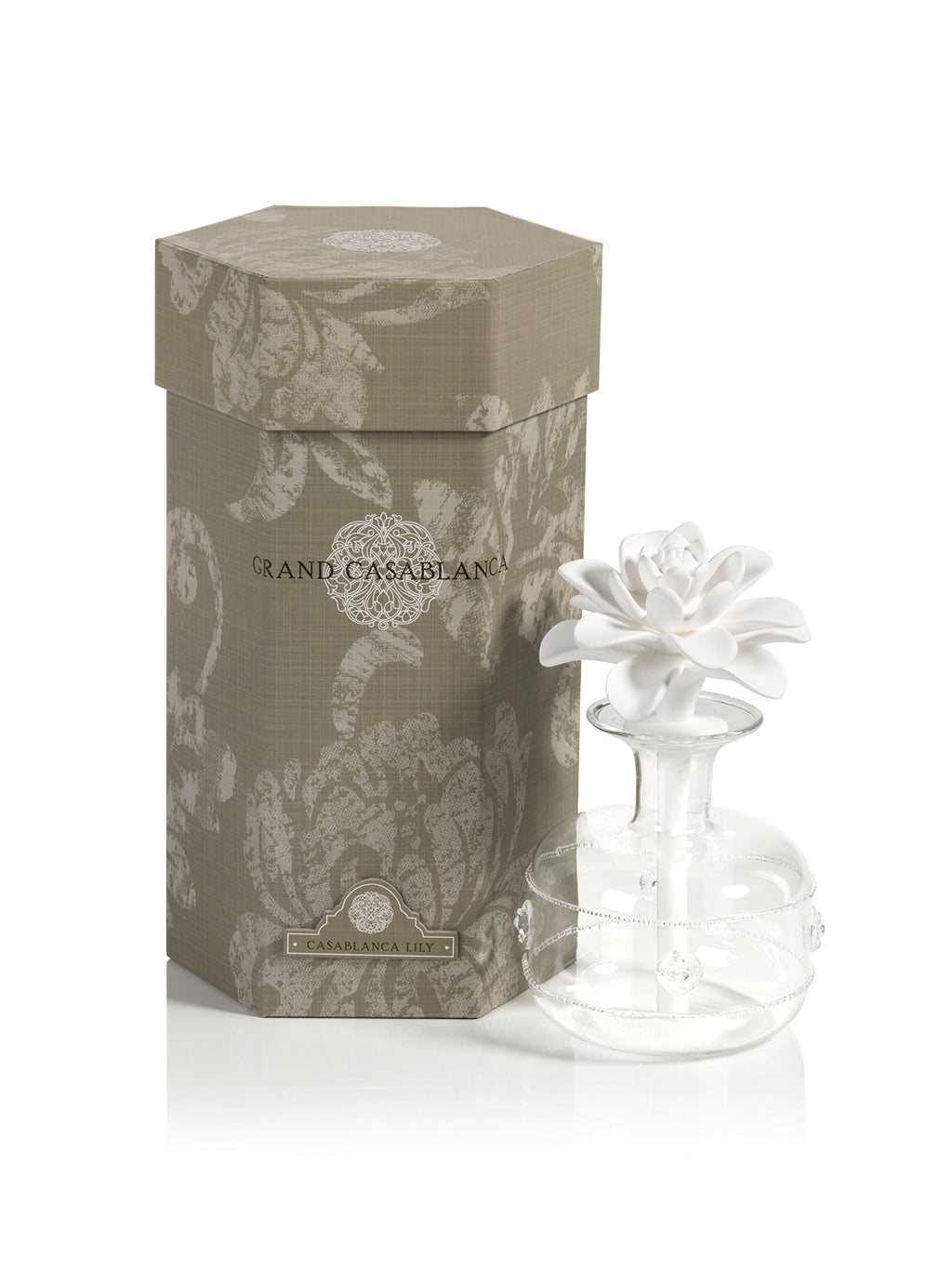 Zodax Grand Casablanca Porcelain Diffuser Casablanca Lilly