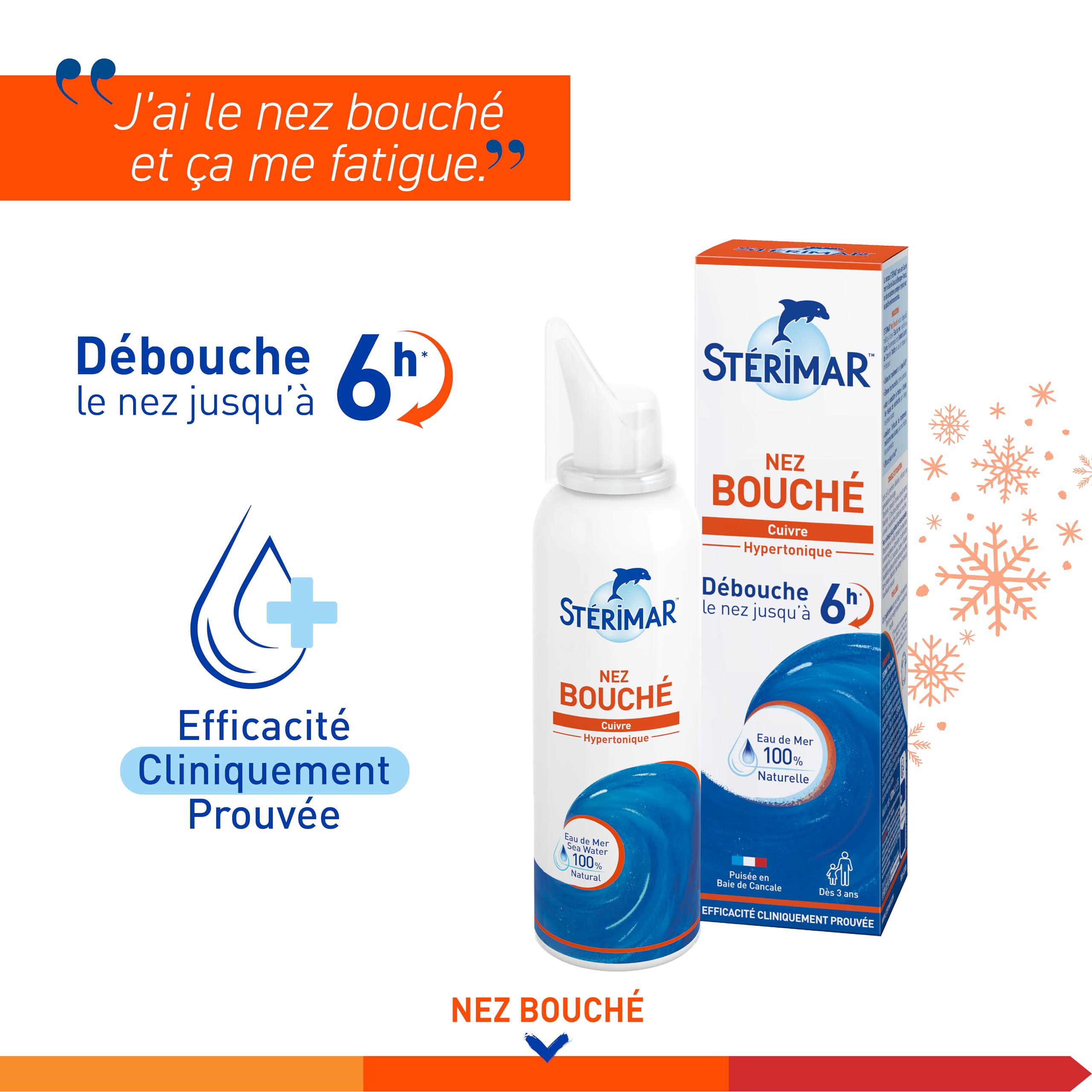 Sterimar Hypertonic Nasal Spray 100ml