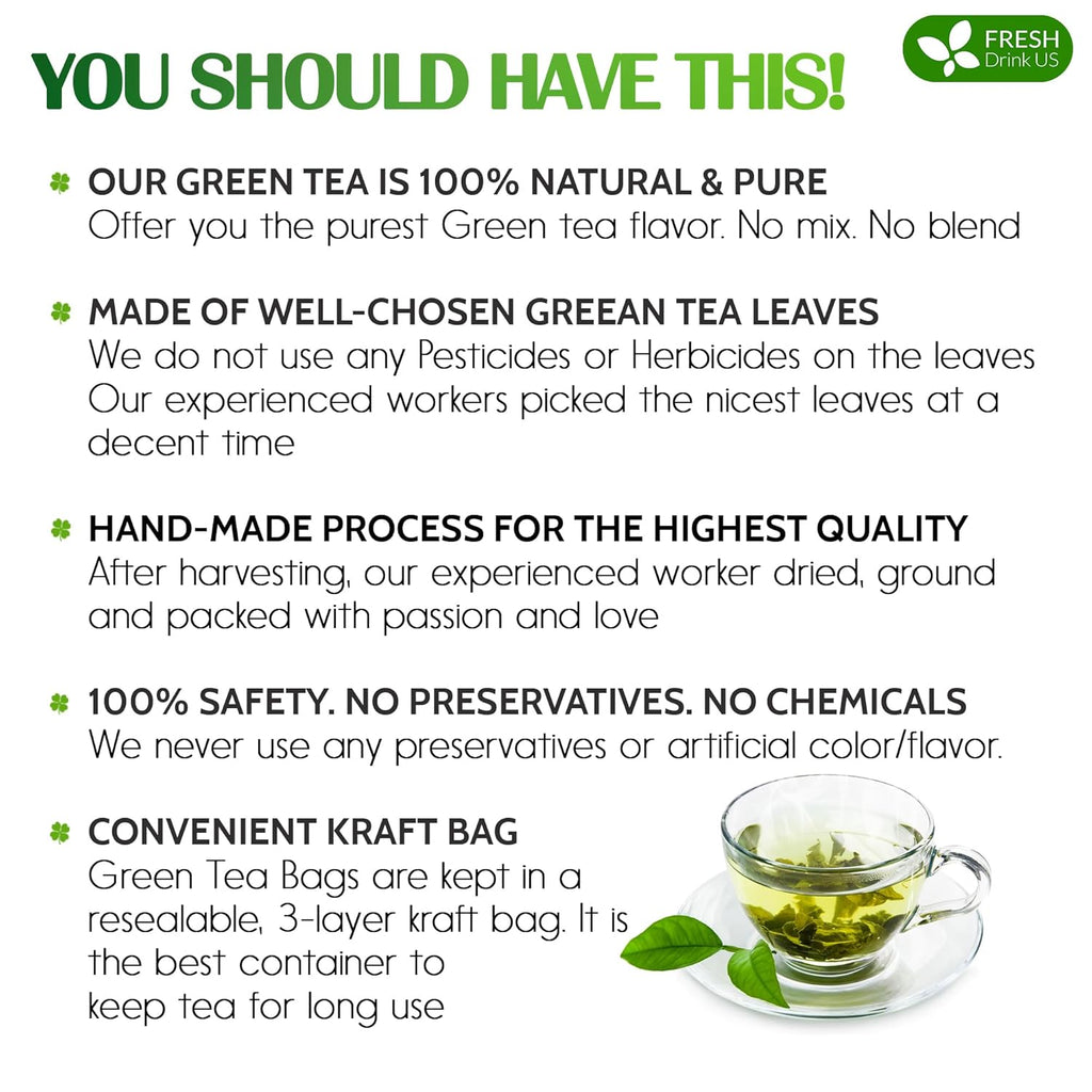 Premium Green Tea Bags