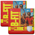 BFit Regular Adult Diaper M Size Pants | 20 Count (Medium) | Waist 25  48 Inch | Unisex | Leakproof | Even Absorption | Long P