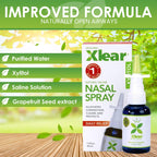 Xlear Nasal Spray and Commonsense Medicine Book: Healing from The Inside Out and Stopping The Next Pandemic Bundle, Natural Sali