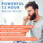 Curist Guaifenesin 1200 Mg Extended Release Tablets - 150 Count Maximum Strength Mucus Relief Tablets OTC - Clear Congestion