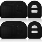 Nuanchu 50 Pieces Adhesive Patches Compatible with Omnipod 5 Shower Waterproof Pre-Cut Adhesive Overpatches with Strap Sweatproo