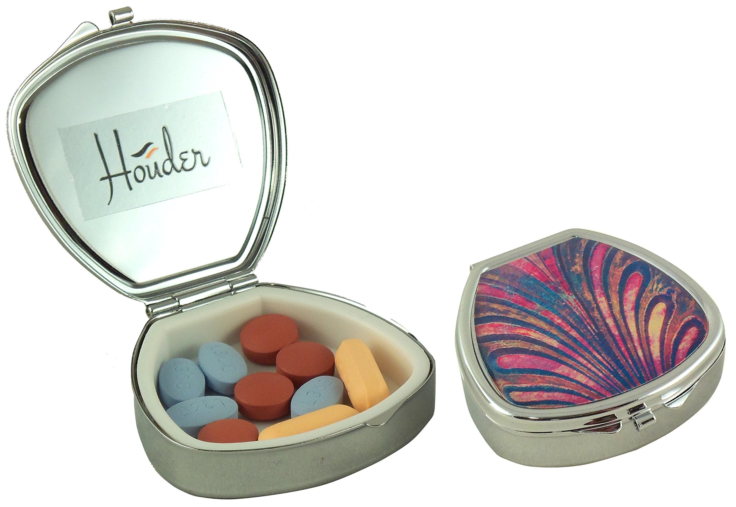 Designer Pill Box by Houder - Decorative Pill Case with Gift Box - Car ...