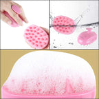 Scalp Massager Shampoo Brush, Hair Scalp Scrubber Shower Hair Brush Head Massager for Stress Relax Hair Growth, Dandruff Brush S