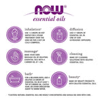 NOW Essential Oils, Neroli Oil, Deeply Floral Aromatherapy Scent, Steam Distilled, 100% Pure, Vegan, Child Resistant Cap, 1-Ounc