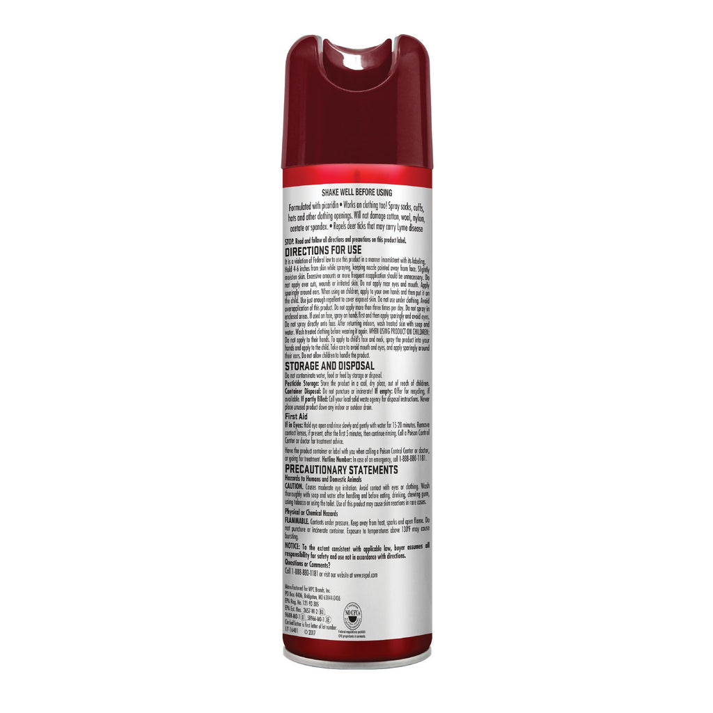 Repel Tick Defense, Aerosol Spray, 6.5-Ounce, Pack of 6