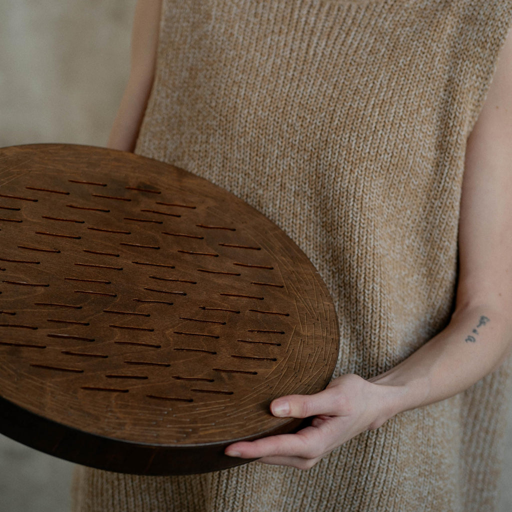 Rain Disk Water-Fall 16 inch | Sound Healing Instrument | Relaxing Water Sound | Ocean Drum | 60 Seconds Long Meditative Sound