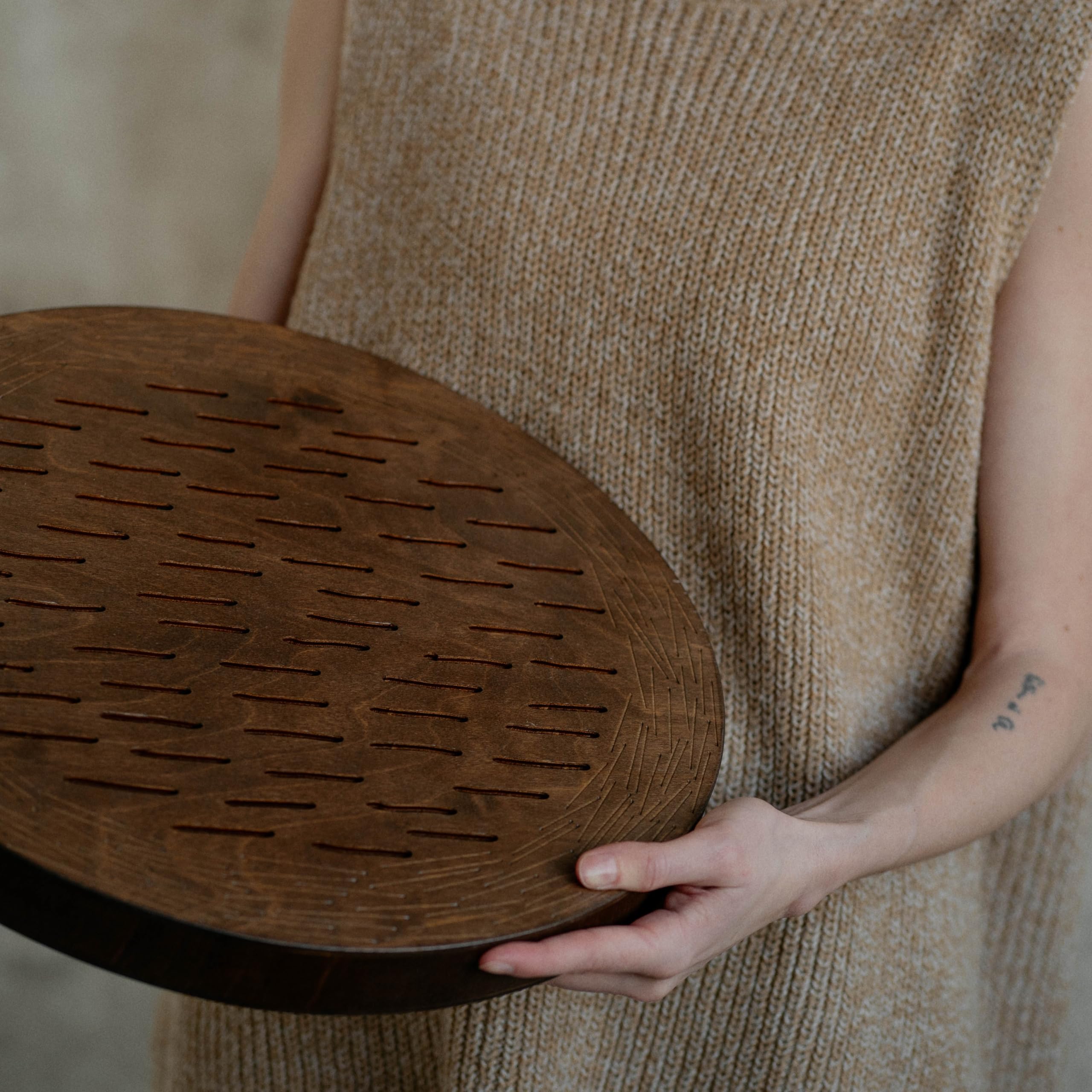Rain Disk Water-Fall 16 inch | Sound Healing Instrument | Relaxing Water Sound | Ocean Drum | 60 Seconds Long Meditative Sound
